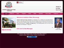 Tablet Screenshot of bibletechnology.net